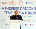 ESENLER’DE MENDERES ORTAOKULU’NUN TEMELİ ATILDI