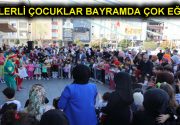 ESENLERLİ ÇOCUKLAR BAYRAM ETTİ Esenler Belediyesi, Ramazan Bayramı kapsamında minikler
