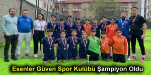 Esenler Güven Spor Kulübü şampiyon oldu