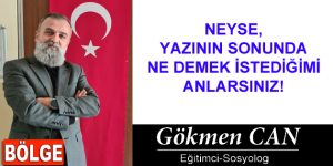 NEYSE, YAZININ SONUNDA NE DEMEK İSTEDİĞİMİ ANLARSINIZ!