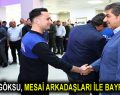 BAŞKAN GÖKSU, MESAİ ARKADAŞLARI İLE BAYRAMLAŞTI