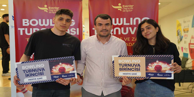 ESENLER’DE BOWLİNG TURNUVASI DÜZENLENDİ