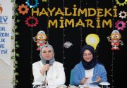ESENLERLİ MİNİKLER HAYELLERİNİ TASARLADI Esenlerli minik eller, aileleri ile birlikte