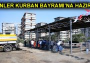 ESENLER KURBAN BAYRAMI’NA HAZIR Esenler’de toplu kurban kesim yerlerinde vatandaşa