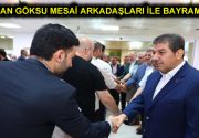 BAŞKAN GÖKSU PERSONELİYLE BAYRAMLAŞTI Esenler Belediye Başkanı Mehmet Tevfik Göksu,