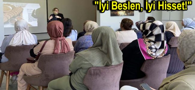ESENLERLİLERE SAĞLIKLI BESLENME VE AKTİF YAŞAM TÜYOLARI