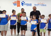 ESENLER YAZ SPOR OKULUNDA BÜYÜK MEZUNİYET Yüzmeden jimnastiğe, güreşten badmintona