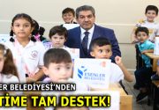 ESENLER BELEDİYESİ’NDEN ÖĞRENCİLERE ÖZEL ”EĞİTİM DESTEK PAKETİ” Gençler için pek
