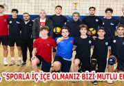GÖKSU’DAN GENÇ VOLEYBOLCULARA ZİYARET Esenler Belediye Başkanı Mehmet Tevfik Göksu’dan,