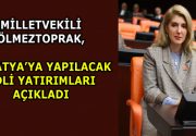 MİLLETVEKİLİ ÖLMEZTOPRAK MALATYA’YA YAPILACAK ADLİ YATIRIMLARI AÇIKLADI AK Parti Malatya