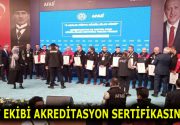 ESKAT EKİBİ AKREDİTASYON SERTİFİKASINI ALDI Esenler Belediyesi Arama Kurtarma Ekibi