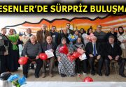 ESENLER’DE SÜRPRİZ BULUŞMA Esenler Belediyesi, evliliklerinde 30 yılı aşmış Esenlerli