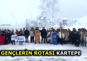ESENLERLİ GENÇLER KARTEPE’DE… Kış mevsiminin ilk rotası Kartepe’ye oluşturuldu. Esenlerli