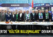 ESENLER’DE RİZE VE KIRŞEHİR KÜLTÜRLERİ TANITILDI Esenler’de Ramazan ayı boyunca