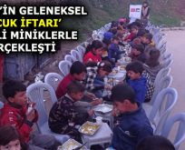 ESENLER’İN GELENEKSEL ‘ÇOCUK İFTARI’ GAZZELİ MİNİKLERLE GERÇEKLEŞTİ