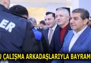 GÖKSU ÇALIŞMA ARKADAŞLARIYLA BAYRAMLAŞTI Esenler Belediye Başkanı M. Tevfik Göksu,