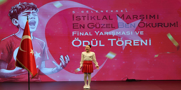 MİNİKLER İSTİKLAL MARŞI’NI EN GÜZEL OKUDU