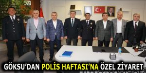 GÖKSU’DAN POLİS HAFTASI’NA ÖZEL ZİYARET