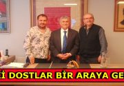 GAZETECİ DOSTLAR BİR ARAYA GELDİ Bölgenin duayen gazetecileri Mustafa AKBABA
