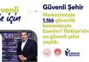ESENLER YÜZDE YÜZ GÜVENLİ OLUYOR Esenler Belediyesi Türkiye’ye bir ilki