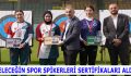 GELECEĞİN SPOR SPİKERLERİ SERTİFİKALARI ALDI