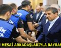 GÖKSU MESAİ ARKADAŞLARIYLA BAYRAMLAŞTI