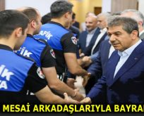 GÖKSU MESAİ ARKADAŞLARIYLA BAYRAMLAŞTI