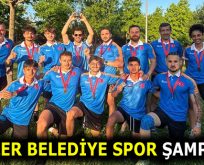 ESENLER BELEDİYE SPOR ŞAMPİYON OLDU!