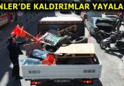 ESENLER’DE KALDIRIMLAR YAYALARIN! Esenler Belediyesi zabıta ekipleri, ilçedeki kaldırım işgallerine