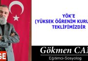 YÖK’E (YÜKSEK ÖĞRENİM KURULUNA) TEKLİFİMİZDİR “Gönüllü Gelişim Fırsatını Tanıyalım” Allah