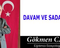 DAVAM VE SADAKATİM