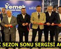 EMEK ”SEZON SONU SERGİSİ” ZİYARETÇİLERLE BULUŞTU