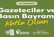 GÖKSU GAZETECİLERİN BASIN BAYRAMI’NI KUTLADI, Esenler Belediye Başkanı M.Tevfik Göksu