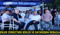 ESENLER CEMEVİ’NDE BİRLİK VE DAYANIŞMA MESAJLARI