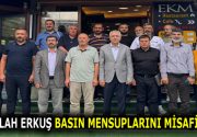 EMRULLAH ERKUŞ YEREL BASIN İLE KAHVALTIDA BİR ARAYA GELDİ AK