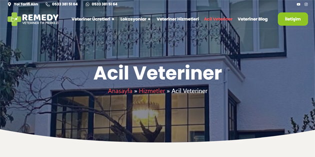 Evcil Hayvanlarda Acil Durumlar ve Acil Veteriner İhtiyacı