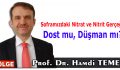 Soframızdaki Nitrat ve Nitrit Gerçeği: Dost mu, Düşman mı?