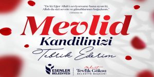 GÖKSU’DAN MEVLİD KANDİLİ TEBRİK MESAJI