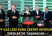 TFF U16 LİGİ KURA ÇEKİMİ HEYECANI ESENLER’DE YAŞANACAK 2025-2026 sezonu