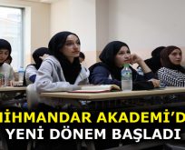 MİHMANDAR AKADEMİ’DE YENİ DÖNEM BAŞLADI