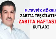 GÖKSU, ZABITA HAFTASI’NI KUTLADI Esenler Belediye Başkanı M.Tevfik Göksu, Zabıta