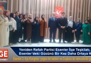 Yeniden Refah Partisi Esenler İlçe Teşkilatı Güven Tazeledi Yeniden Refah