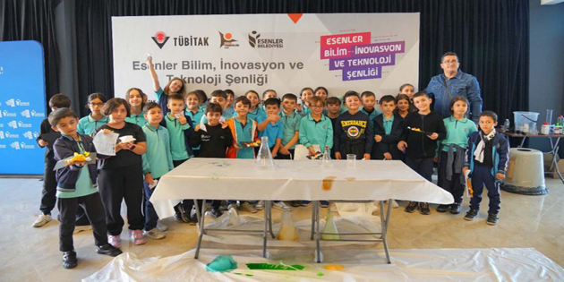 ESENLER BİLİM İNOVASYON VE TEKNOLOJİ ŞENLİĞİ’NE EV SAHİPLİĞİ YAPTI