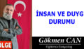 İNSAN VE DUYGU DURUMU