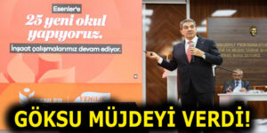 GÖKSU MÜJDEYİ VERDİ!