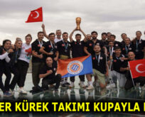 ESENLER KÜREK TAKIMI İKİNCİ OLDU