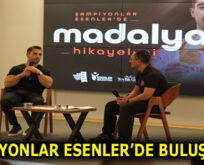 ESENLER’DE ”MADALYA HİKAYELERİ” PROGRAMININ KONUĞU İBRAHİM ÇOLAK OLDU