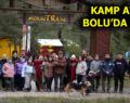 GENÇLER BOLU DAĞLARINDA KAMPA KATILDI