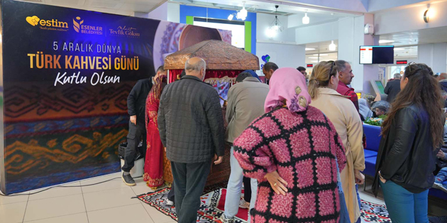 ESENLER BELEDİYESİ’NDEN DÜNYA KAHVE GÜNÜ’NE ÖZEL ETKİNLİK