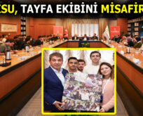 GÖKSU, TAYFA TEMSİLCİLERİNİ MİSAFİR ETTİ